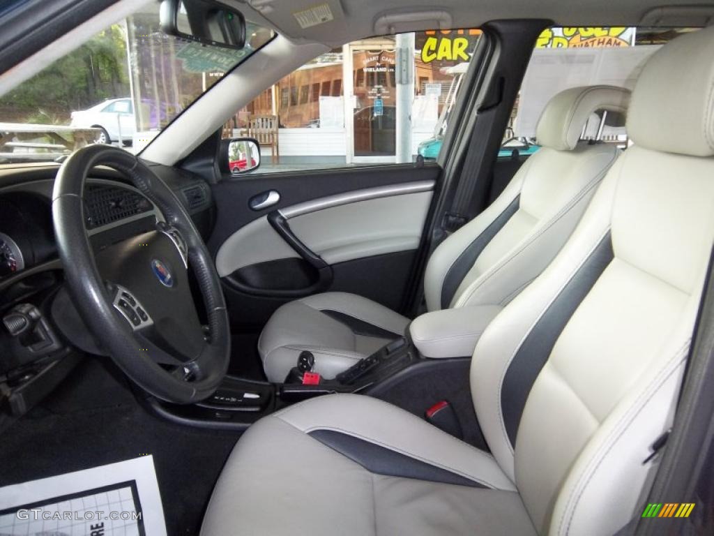 Parchment Interior 2006 Saab 9-5 2.3T Sport Sedan Photo #48106347