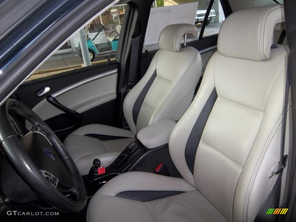 Parchment Interior 2006 Saab 9-5 2.3T Sport Sedan Photo #48106363