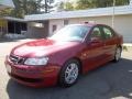 2007 Laser Red Saab 9-3 2.0T Sport Sedan  photo #9