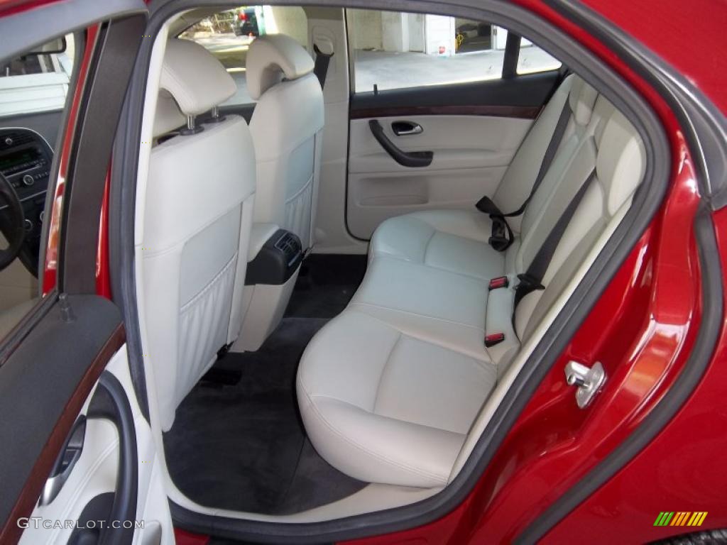 2007 9-3 2.0T Sport Sedan - Laser Red / Parchment photo #12