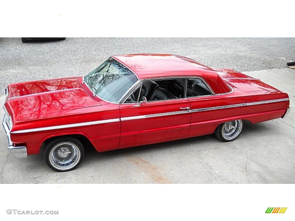 1964 Impala SS Coupe - Red Metallic / Black photo #1
