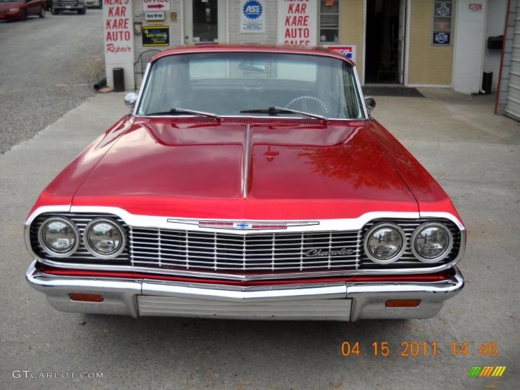 1964 Impala SS Coupe - Red Metallic / Black photo #3