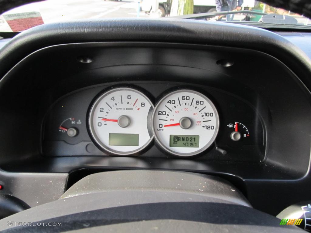 2005 Ford Escape Limited 4WD Gauges Photo #48108708