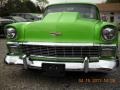 1956 Bright Green Chevrolet 210 2 Door Sedan  photo #7