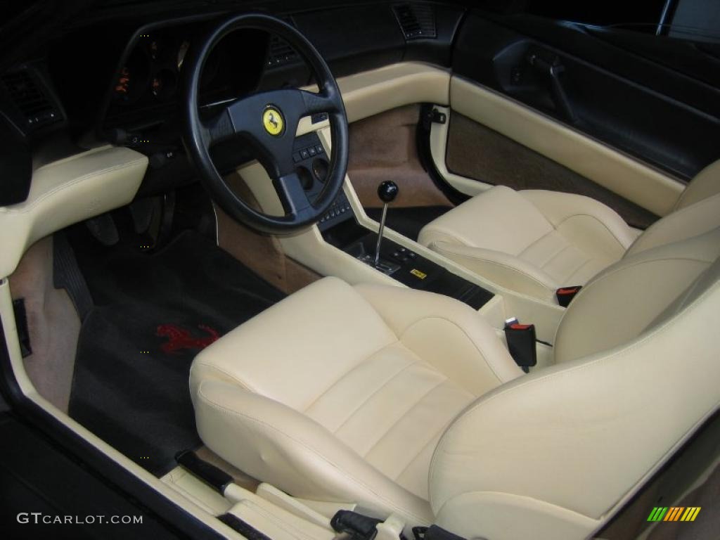 Crema Interior 1991 Ferrari 348 TS Photo #48109620