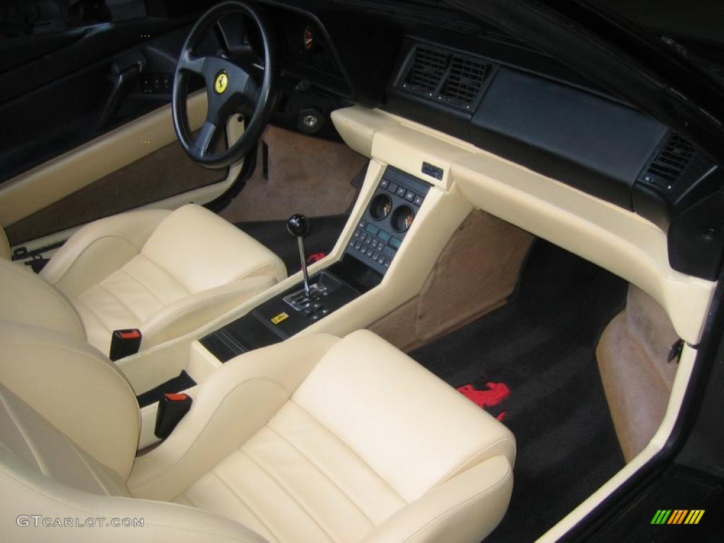 Crema Interior 1991 Ferrari 348 TS Photo #48109662