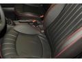 Black Lounge Leather/Damson Red Piping Interior Photo for 2011 Mini Cooper #48110106