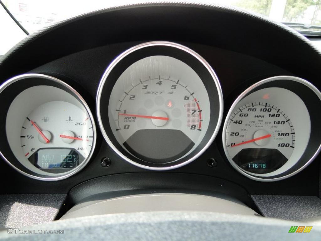 2008 Dodge Caliber SRT4 Gauges Photo #48110652