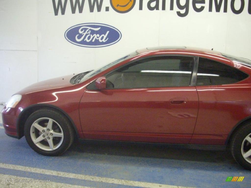 2002 RSX Sports Coupe - Firepepper Red Pearl / Titanium photo #4