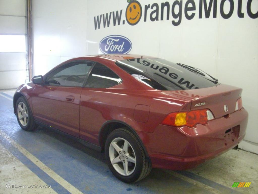 2002 RSX Sports Coupe - Firepepper Red Pearl / Titanium photo #5