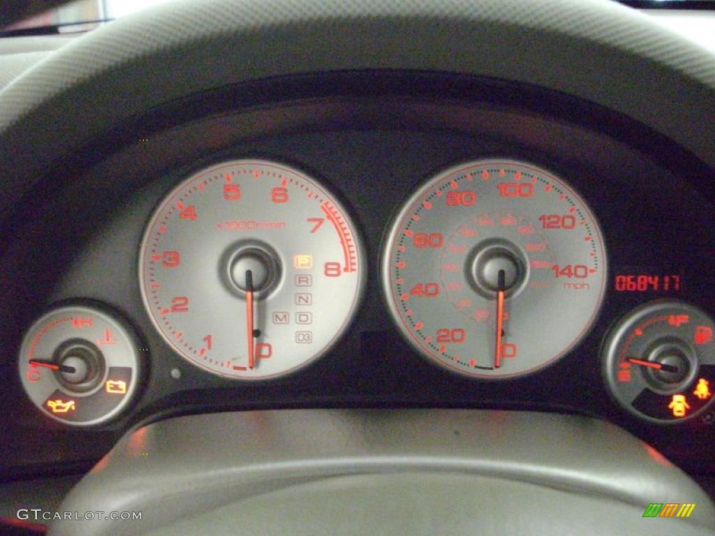 2002 Acura RSX Sports Coupe Gauges Photo #48112188