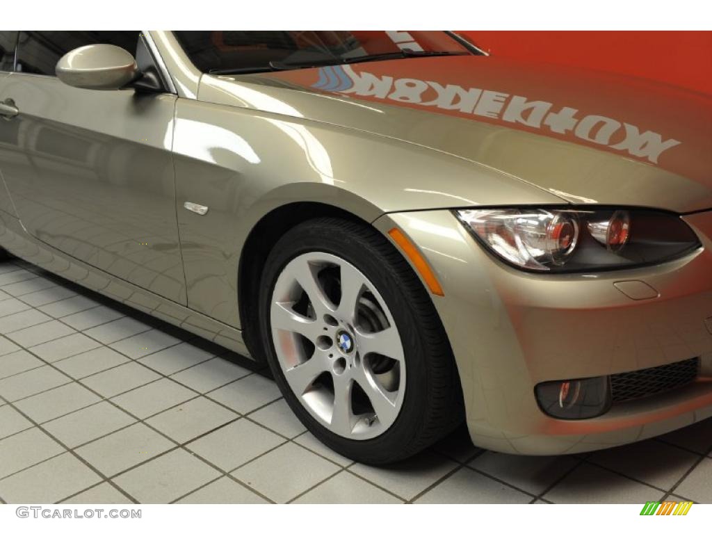 2008 3 Series 335i Coupe - Platinum Bronze Metallic / Saddle Brown/Black photo #15