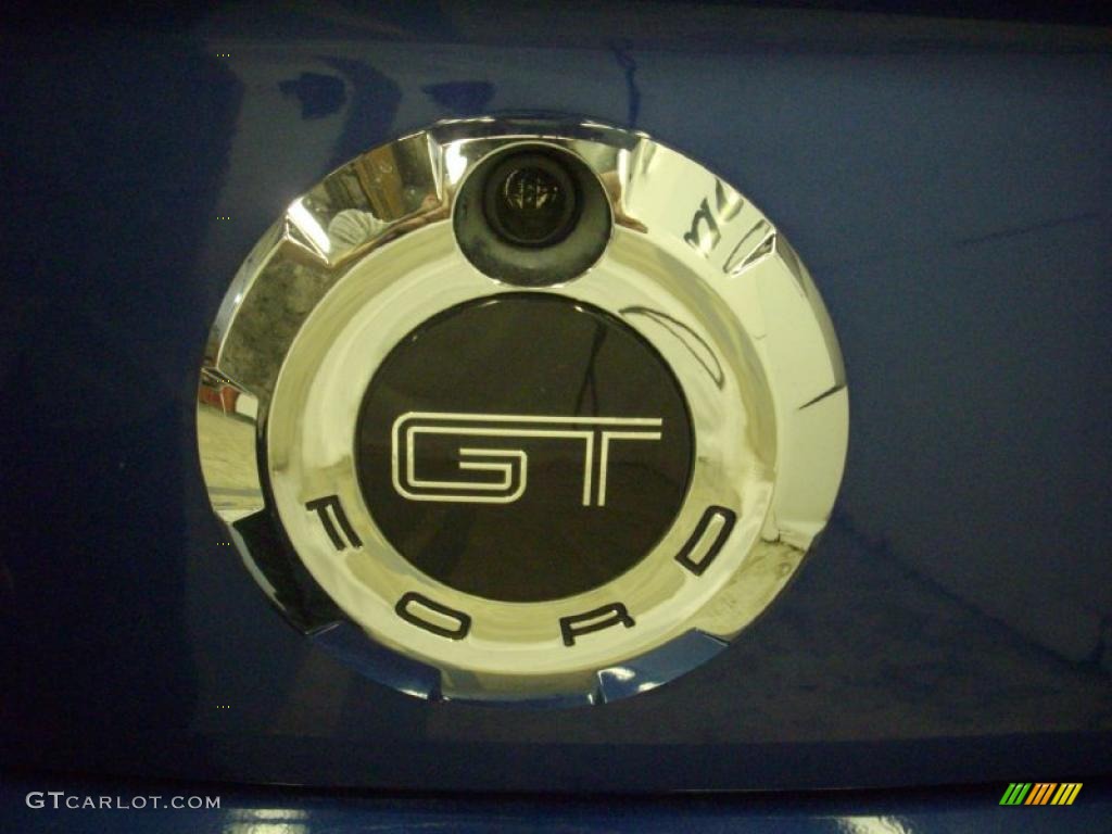 2006 Mustang GT Premium Coupe - Vista Blue Metallic / Dark Charcoal photo #8