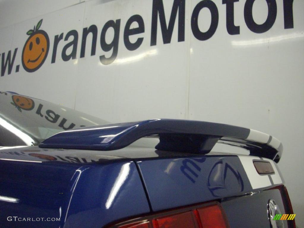 2006 Mustang GT Premium Coupe - Vista Blue Metallic / Dark Charcoal photo #9
