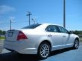 2011 White Platinum Tri-Coat Ford Fusion SEL  photo #3