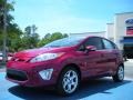 2011 Bright Magenta Metallic Ford Fiesta SES Hatchback  photo #1