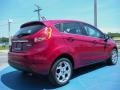 2011 Bright Magenta Metallic Ford Fiesta SES Hatchback  photo #3