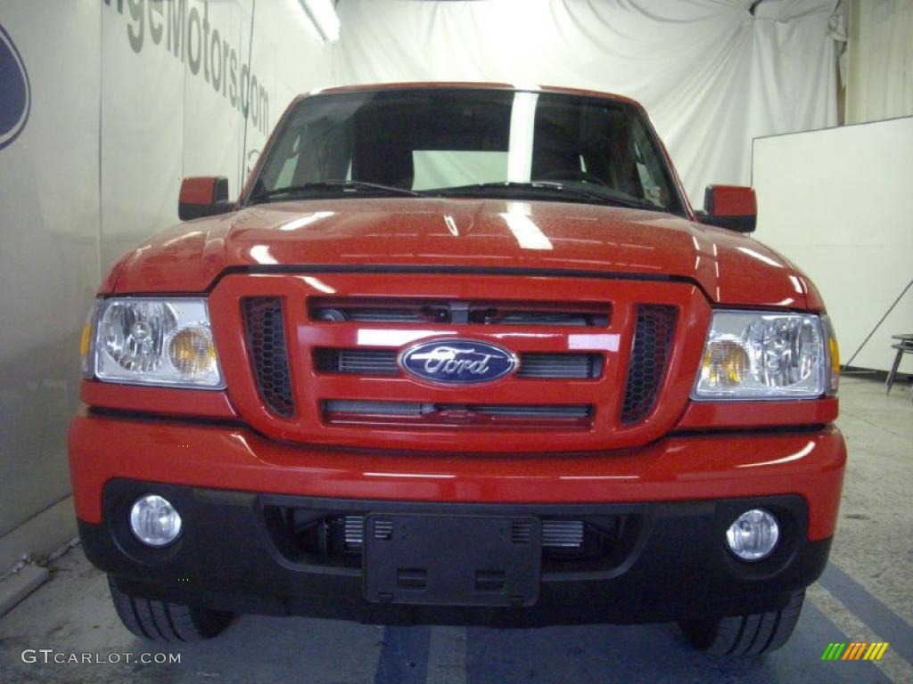 2011 Ranger Sport SuperCab - Torch Red / Medium Dark Flint photo #3