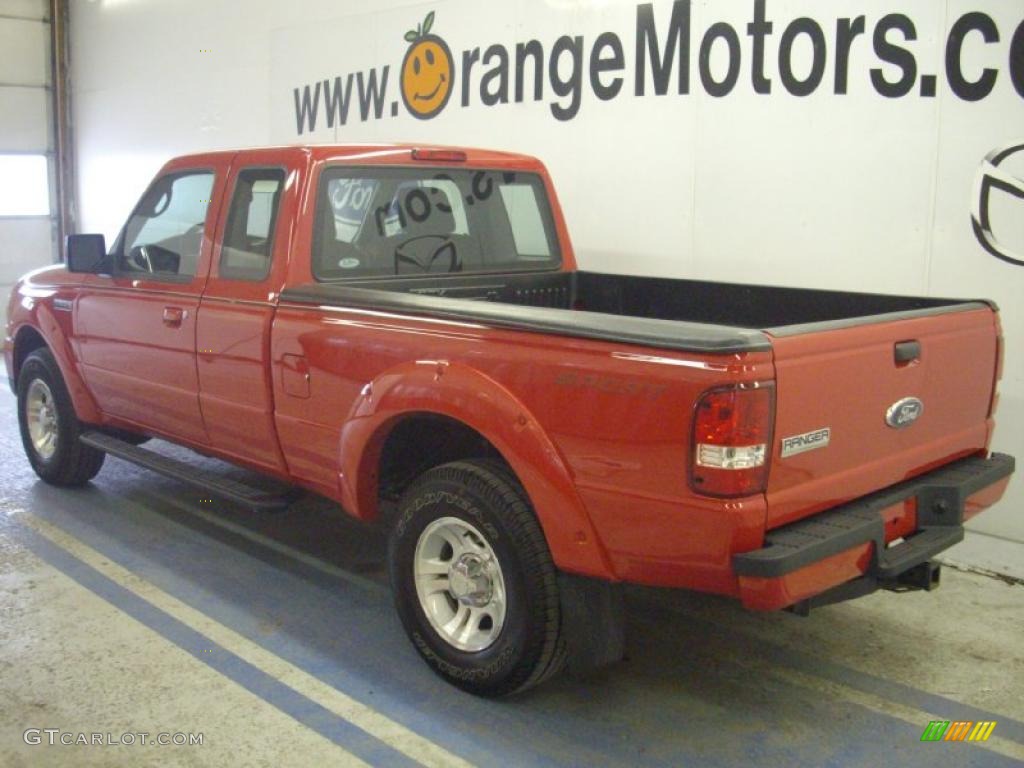 2011 Ranger Sport SuperCab - Torch Red / Medium Dark Flint photo #5