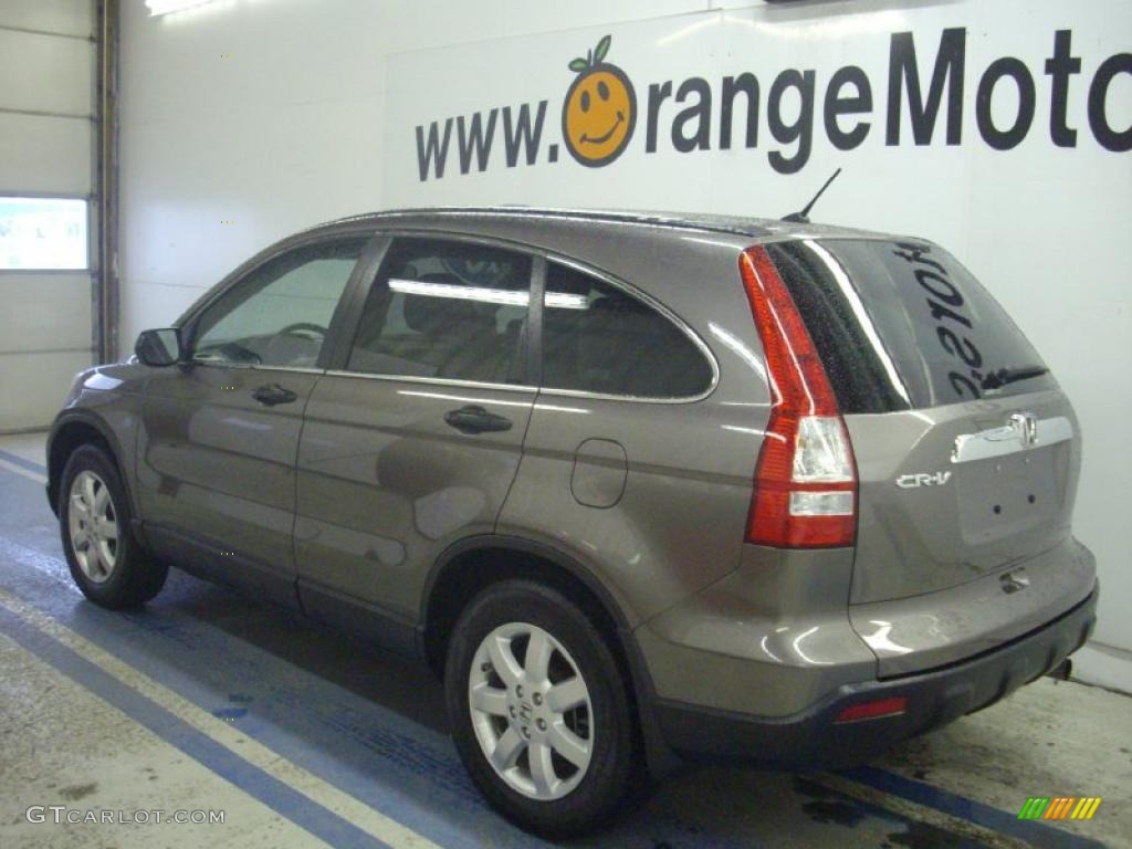 2009 CR-V EX 4WD - Urban Titanium Metallic / Black photo #5