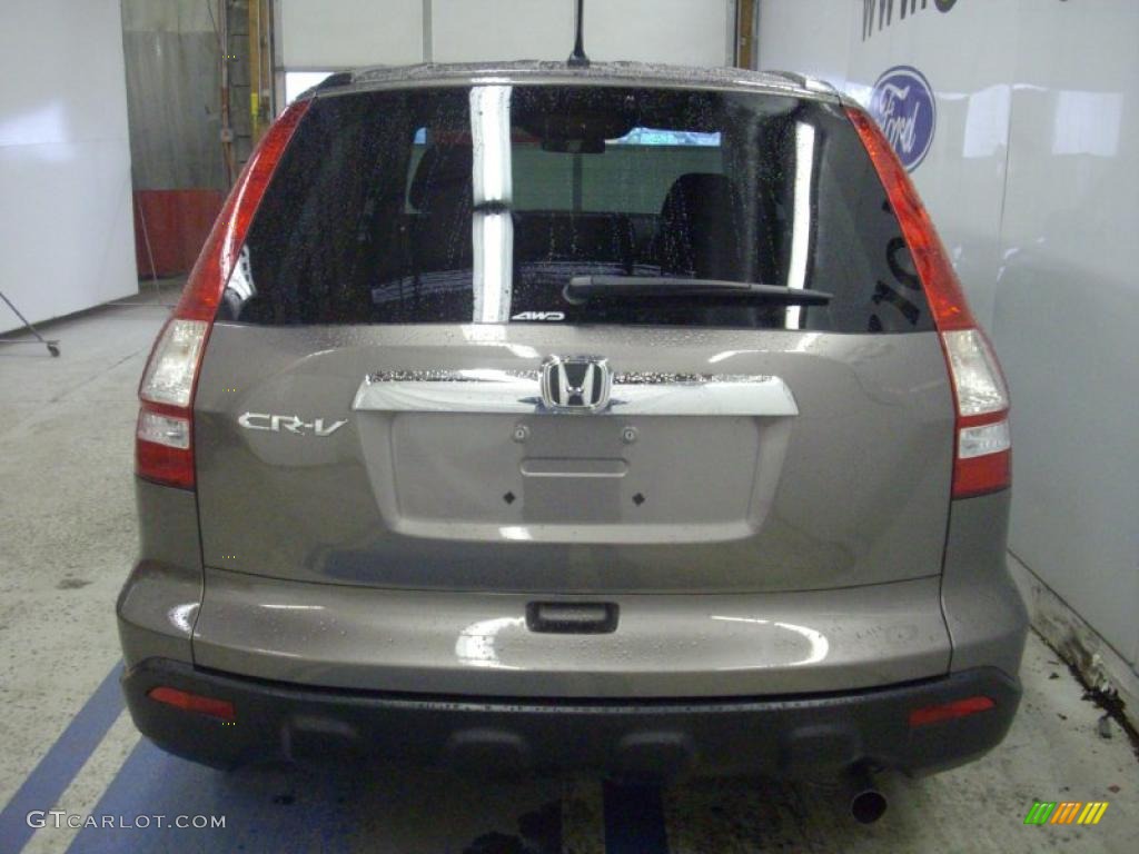 2009 CR-V EX 4WD - Urban Titanium Metallic / Black photo #6