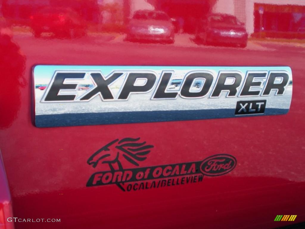 2006 Explorer XLT - Redfire Metallic / Stone photo #9