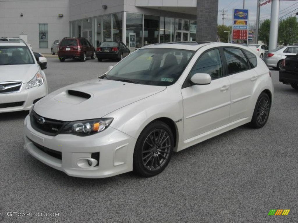 Satin White Pearl 2011 Subaru Impreza WRX Limited Wagon Exterior Photo #48119097