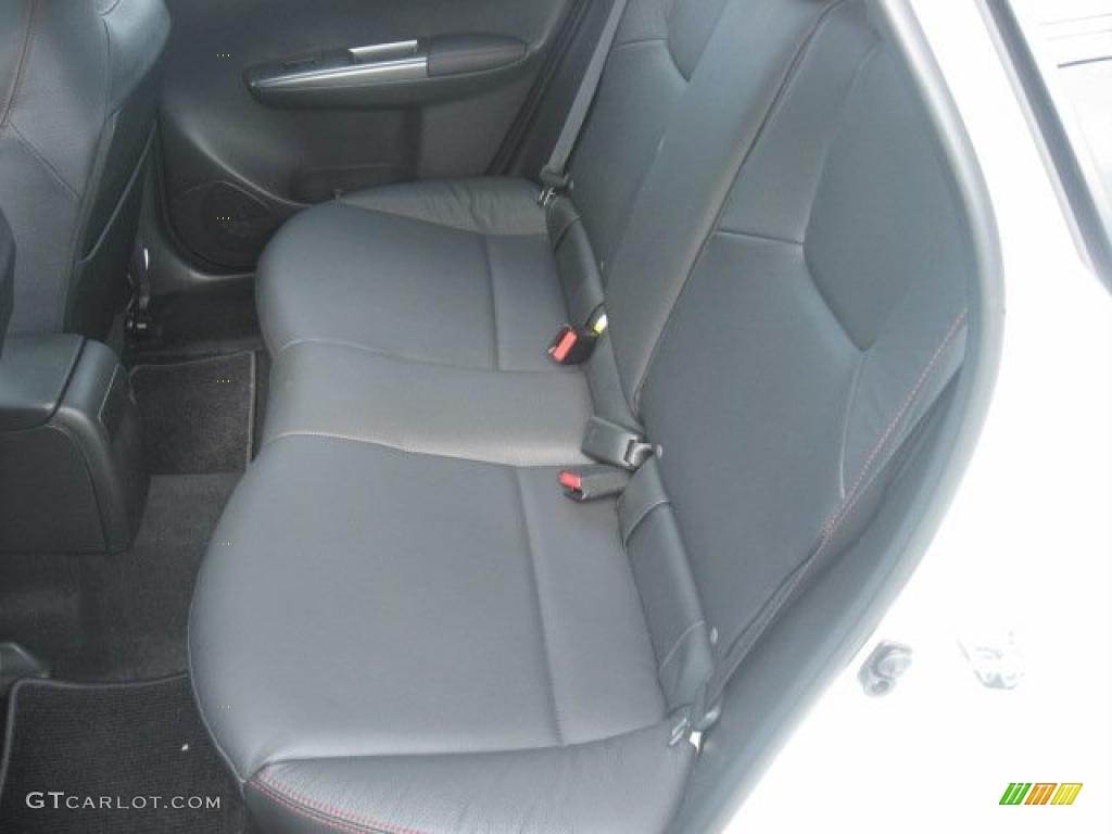 2011 Impreza WRX Limited Wagon - Satin White Pearl / Carbon Black photo #18