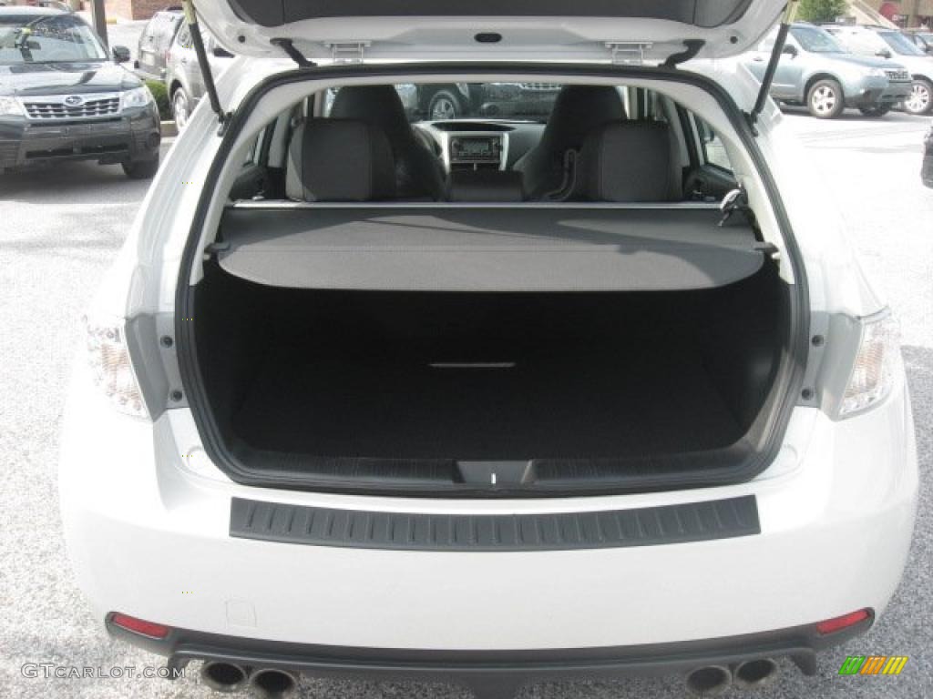 2011 Impreza WRX Limited Wagon - Satin White Pearl / Carbon Black photo #50