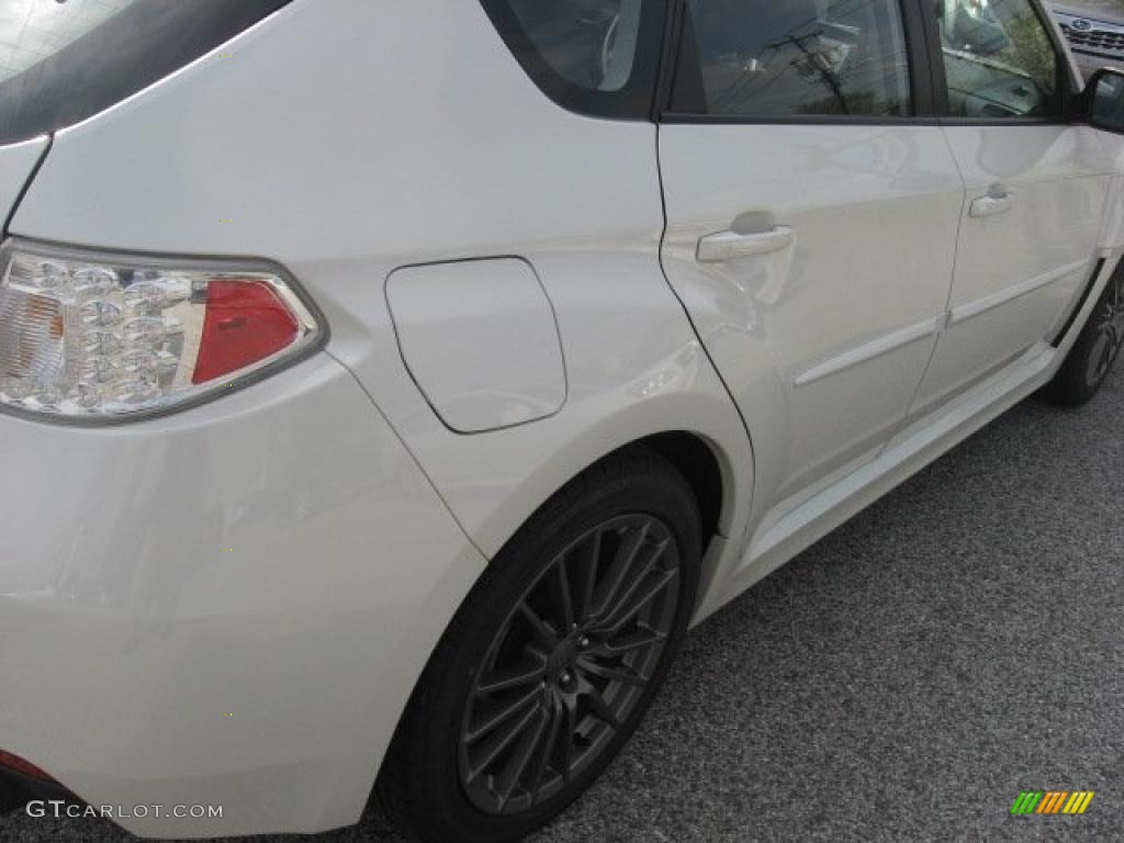 2011 Impreza WRX Limited Wagon - Satin White Pearl / Carbon Black photo #52