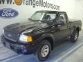 2001 Black Clearcoat Ford Ranger Edge Regular Cab  photo #1