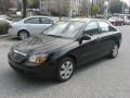 Ebony Black - Spectra EX Sedan Photo No. 2