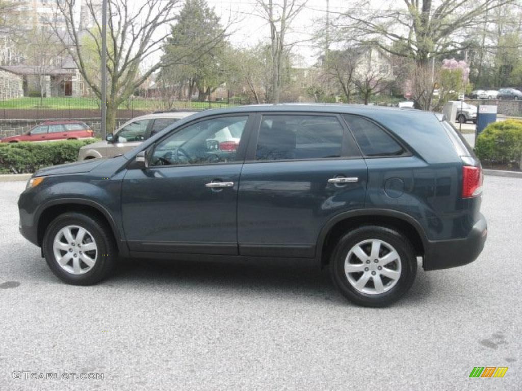 2011 Sorento LX - Pacific Blue / Gray photo #10