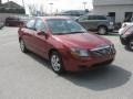 2009 Spicy Red Metallic Kia Spectra EX Sedan  photo #4