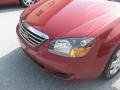 2009 Spicy Red Metallic Kia Spectra EX Sedan  photo #36