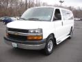 Summit White 2010 Chevrolet Express LS 3500 Passenger Van