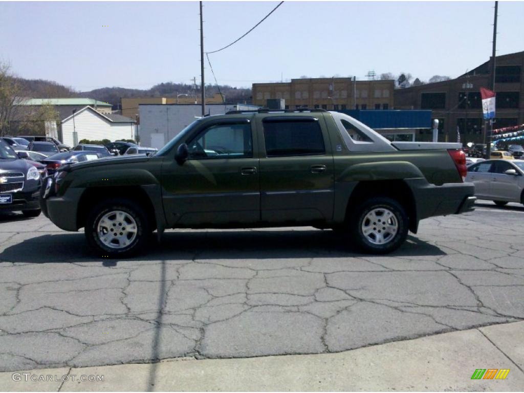 2002 Avalanche The North Face Edition 4x4 - Medium Sage Green Metallic / Cedar Green/Graphite photo #5
