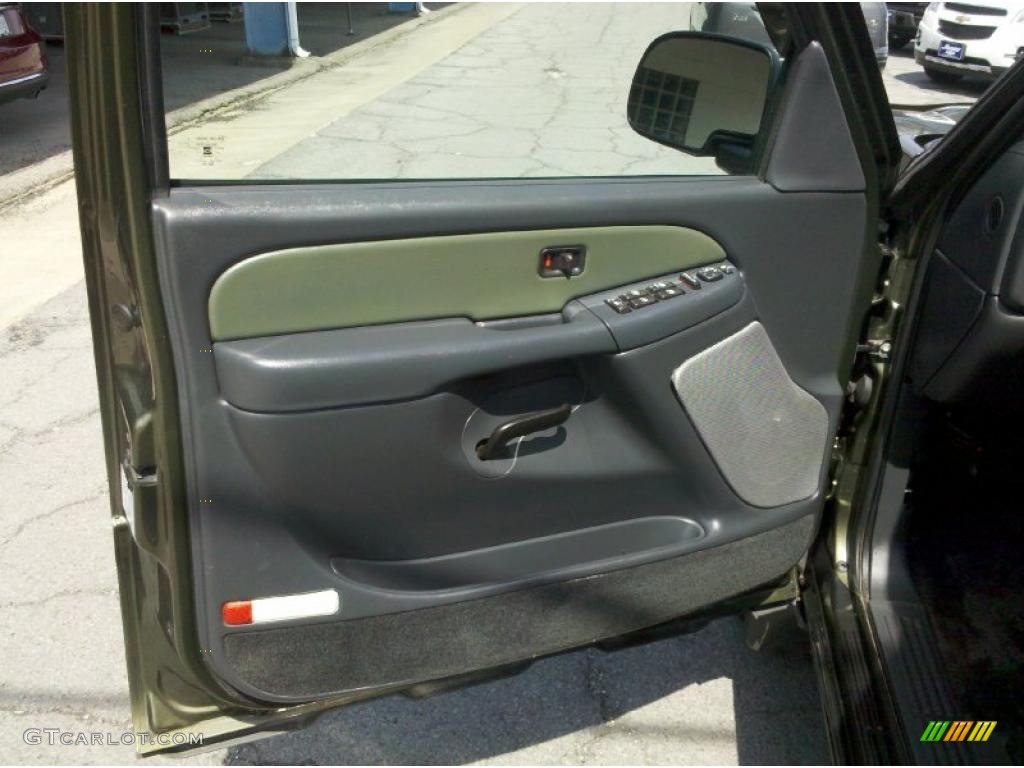 2002 Avalanche The North Face Edition 4x4 - Medium Sage Green Metallic / Cedar Green/Graphite photo #6