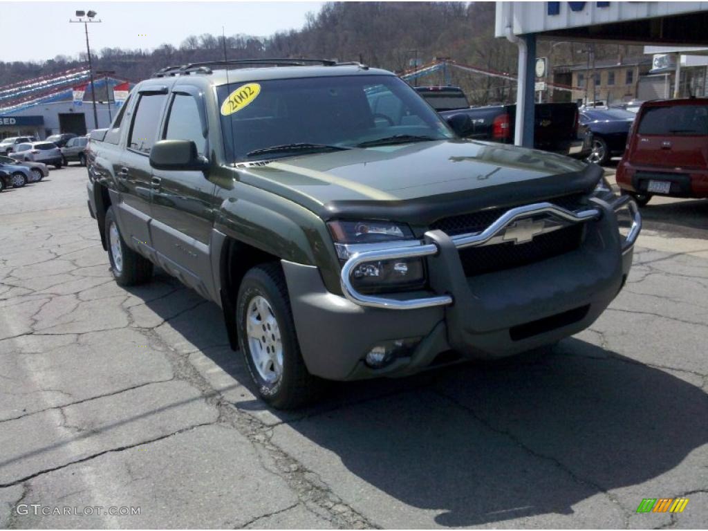 2002 Avalanche The North Face Edition 4x4 - Medium Sage Green Metallic / Cedar Green/Graphite photo #18