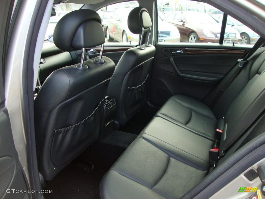 Charcoal Interior 2003 Mercedes-Benz C 320 Sedan Photo #48125476