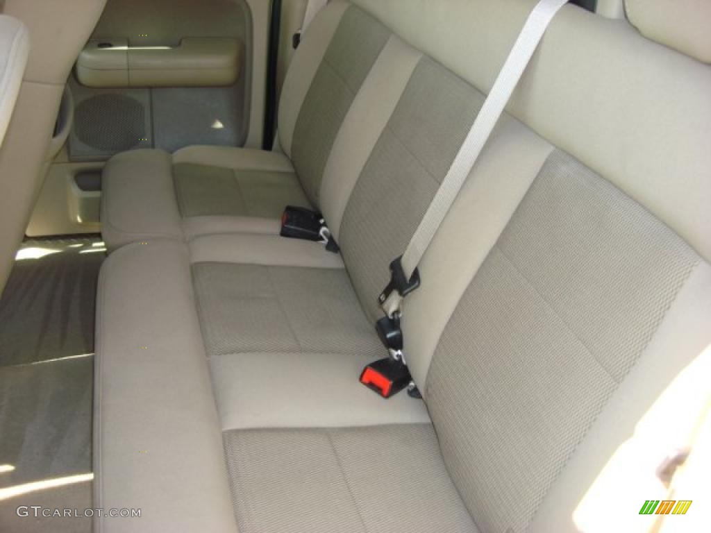 2005 F150 XLT SuperCab 4x4 - Aspen Green Metallic / Tan photo #10
