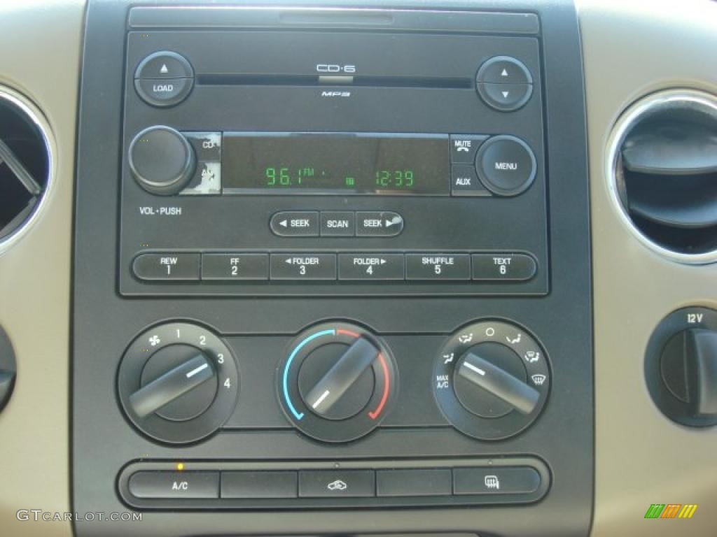 2005 F150 XLT SuperCab 4x4 - Aspen Green Metallic / Tan photo #15