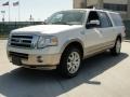 2011 White Platinum Tri-Coat Ford Expedition EL King Ranch 4x4  photo #7