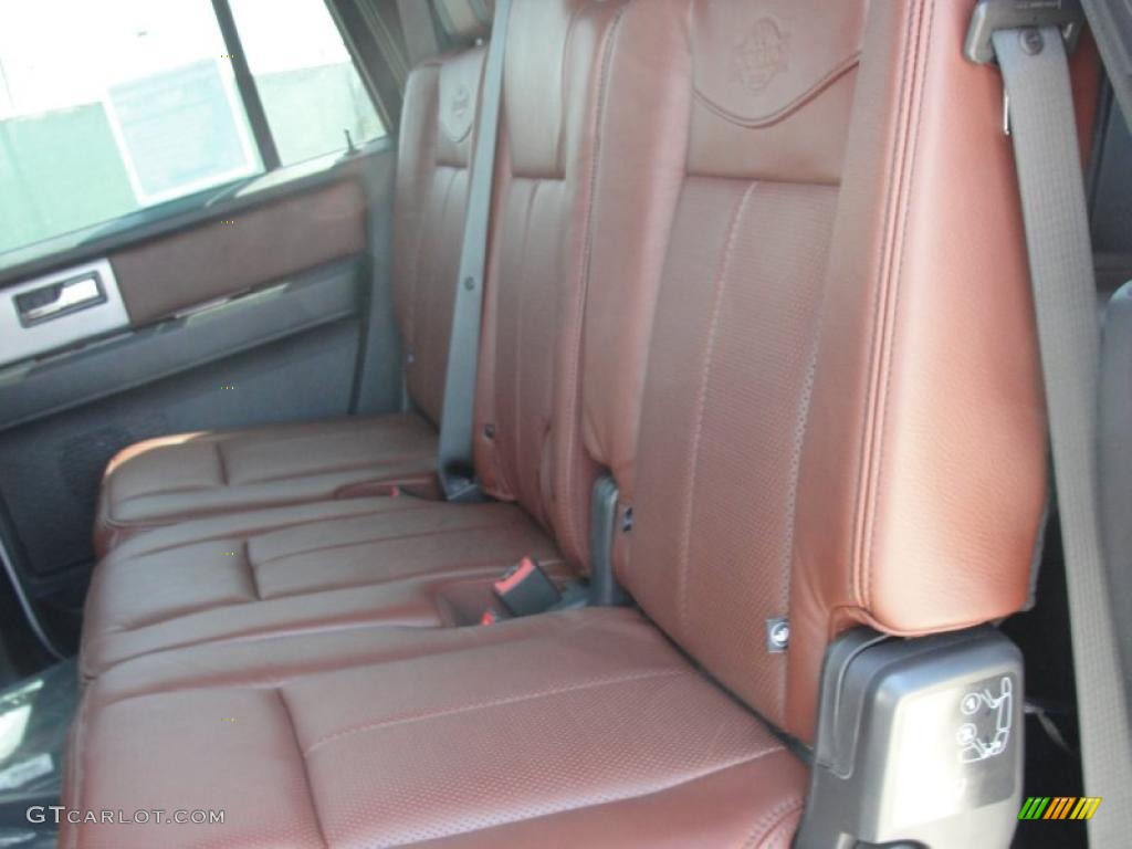 Chaparral Leather Interior 2011 Ford Expedition EL King Ranch 4x4 Photo #48128023