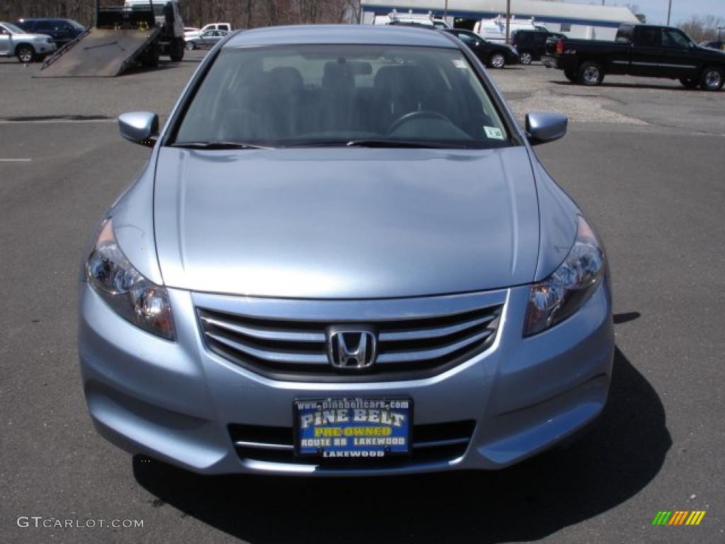 2011 Accord LX-P Sedan - Celestial Blue Metallic / Black photo #2