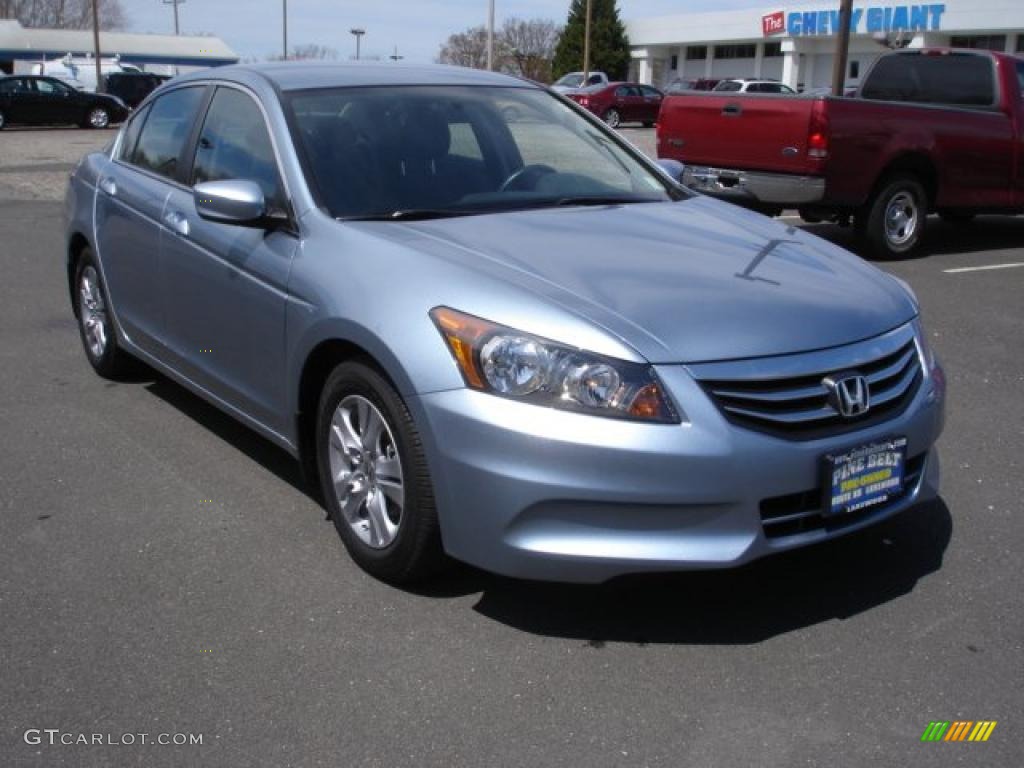2011 Accord LX-P Sedan - Celestial Blue Metallic / Black photo #3