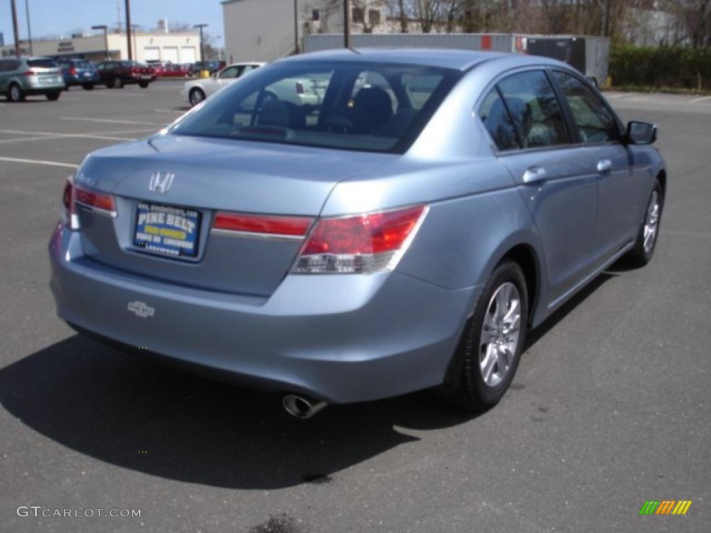 2011 Accord LX-P Sedan - Celestial Blue Metallic / Black photo #4