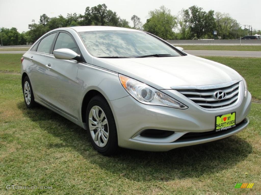 2011 Sonata GLS - Radiant Silver / Gray photo #1