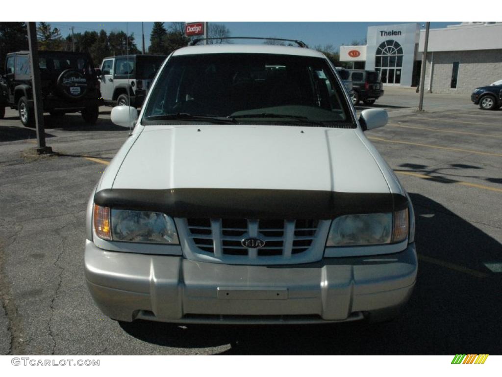 1999 Sportage 4WD - White / Brown photo #2
