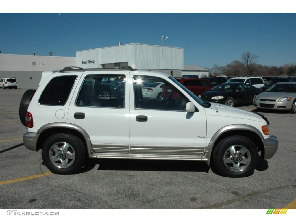 1999 Sportage 4WD - White / Brown photo #12
